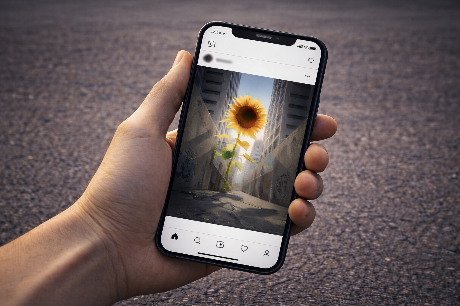 スマートフォンのビジュアル